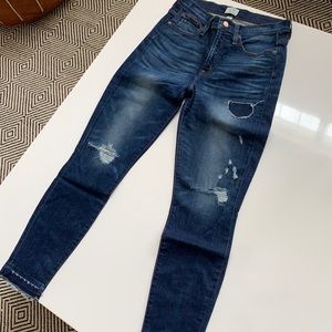 J. Crew sz 29 LOOKOUT high rise skinny jeans